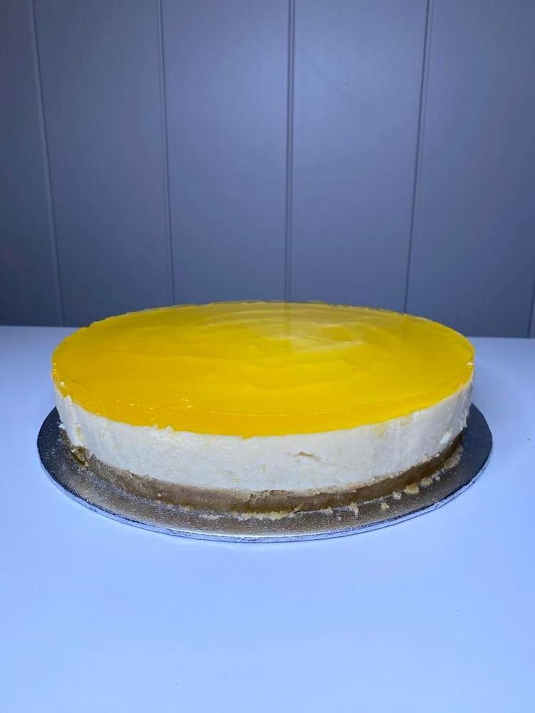 Vegan orange cheese cake