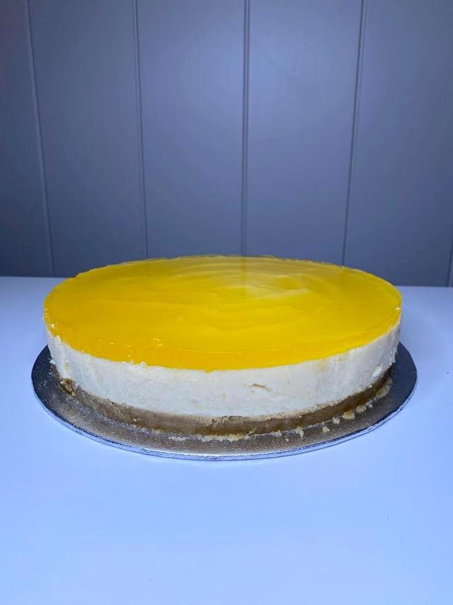 Vegan orange cheese cake
