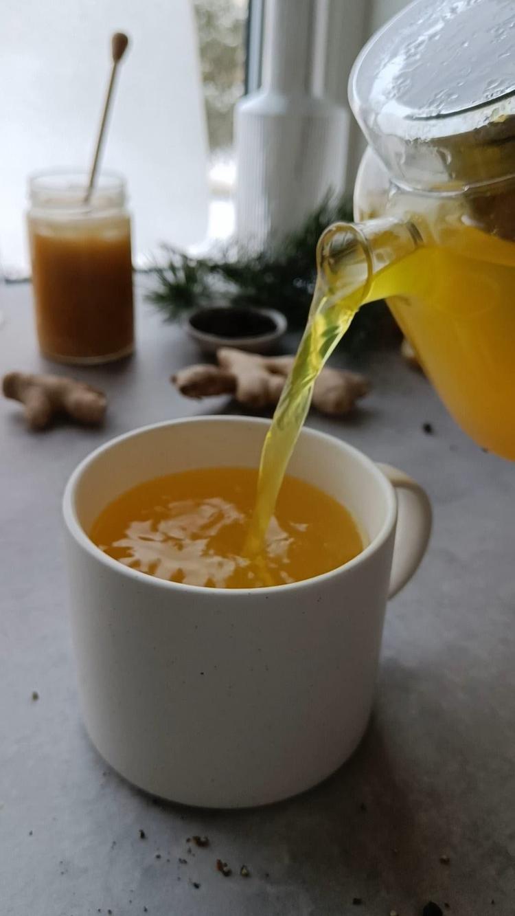 Ginger Turmeric Tea