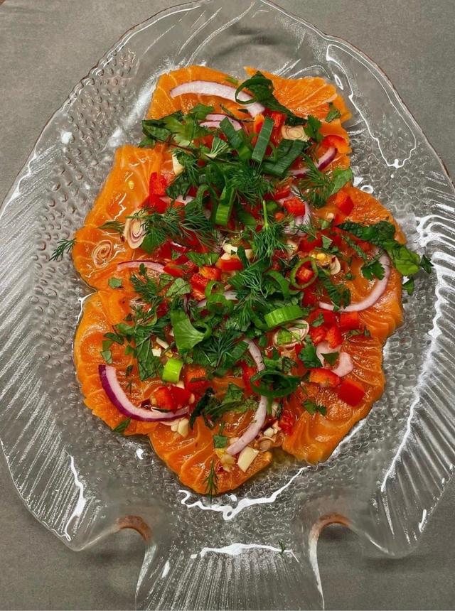 Julete Thai lakse ceviche
