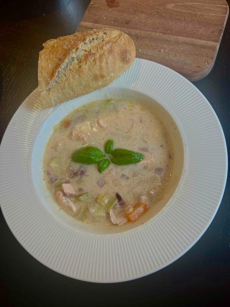 Enkel fiskesuppe