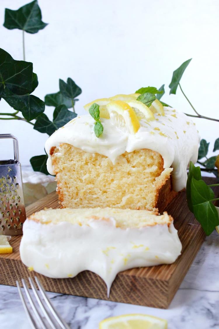 Sitronkake med gresk yoghurt