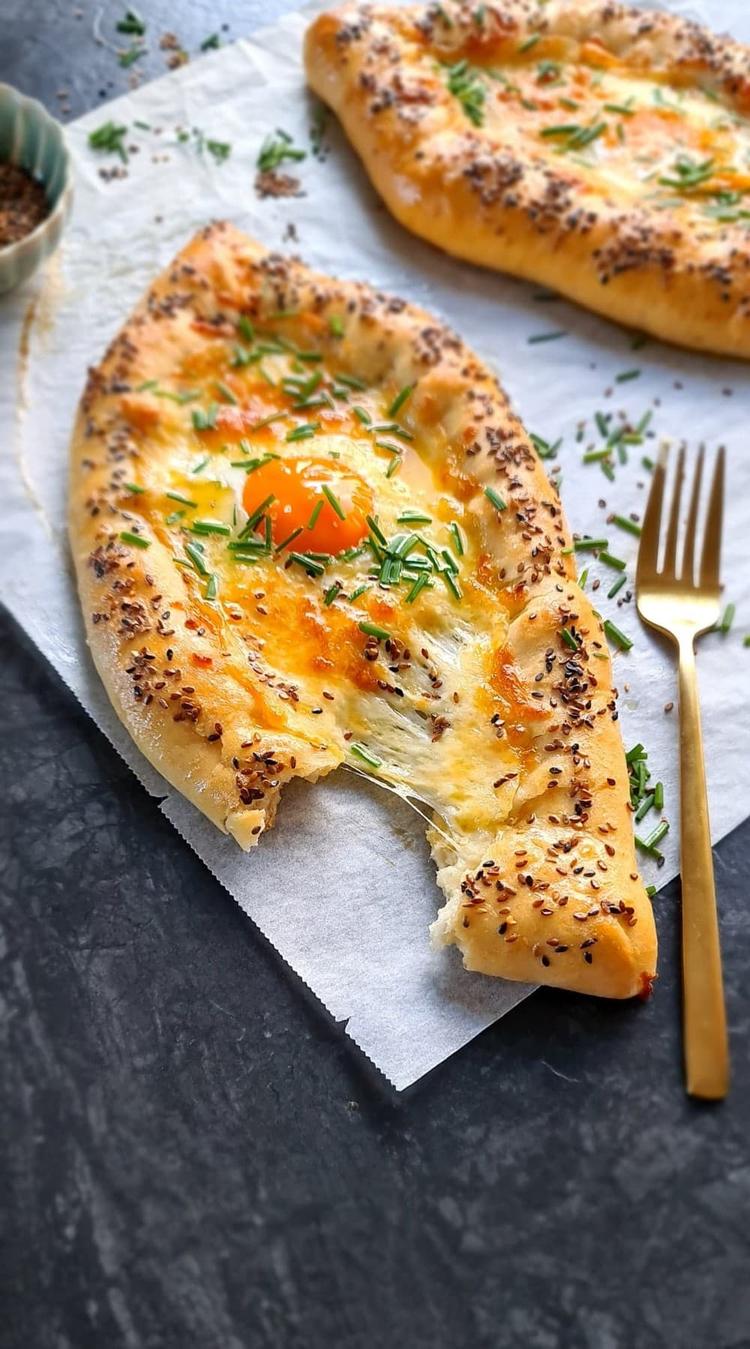 Khachapuri - Georgian cheese bread