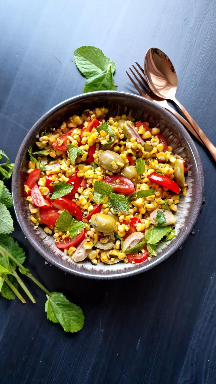 Maissalat med za'atar