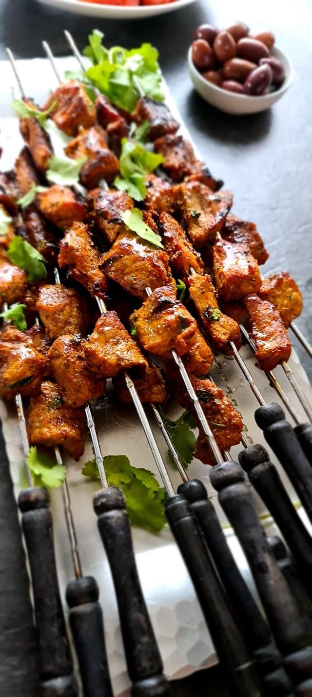 Moroccan Lamb Skewer