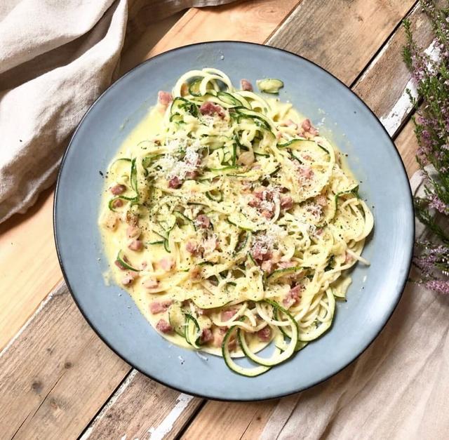 Squashgetti carbonara