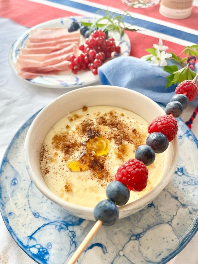 Lavkarbo rømmegrøt