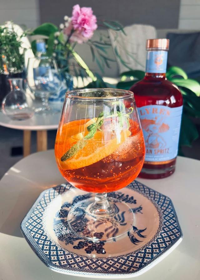 Non-alcoholic "Aperol"