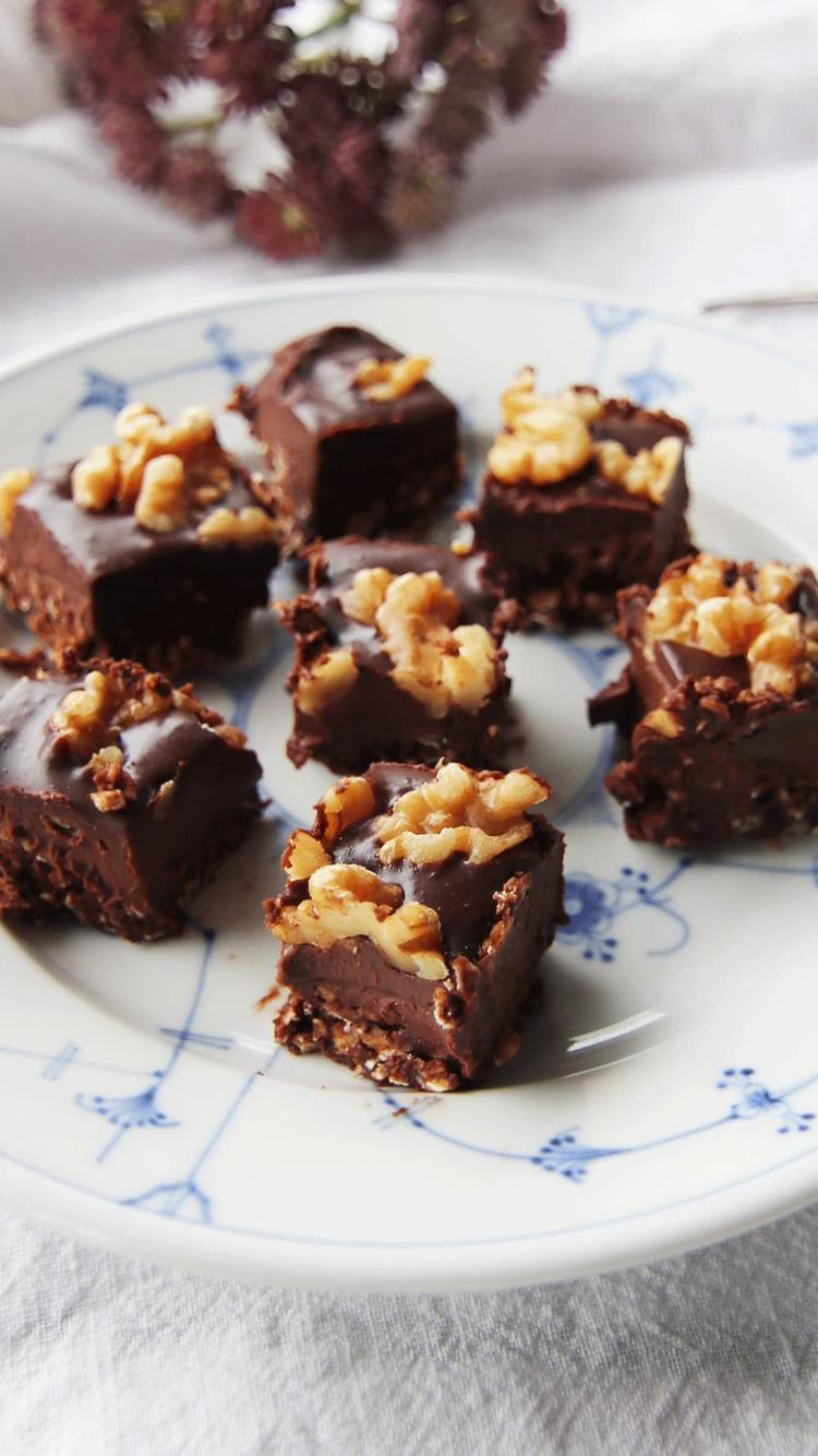 Gluten-Free Chocolate Ganache Squares