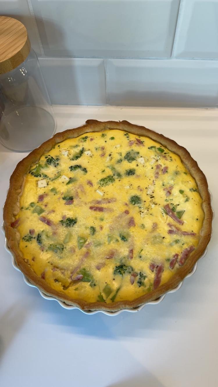 Skinke og brokkolipai