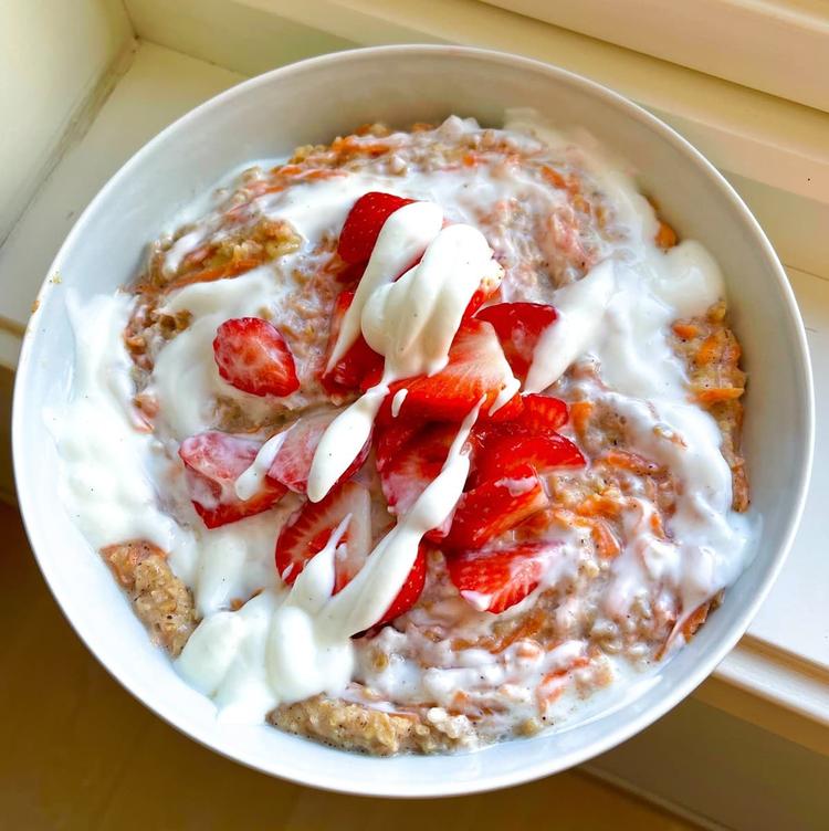 Gulrotkakegrøt🥕🌾