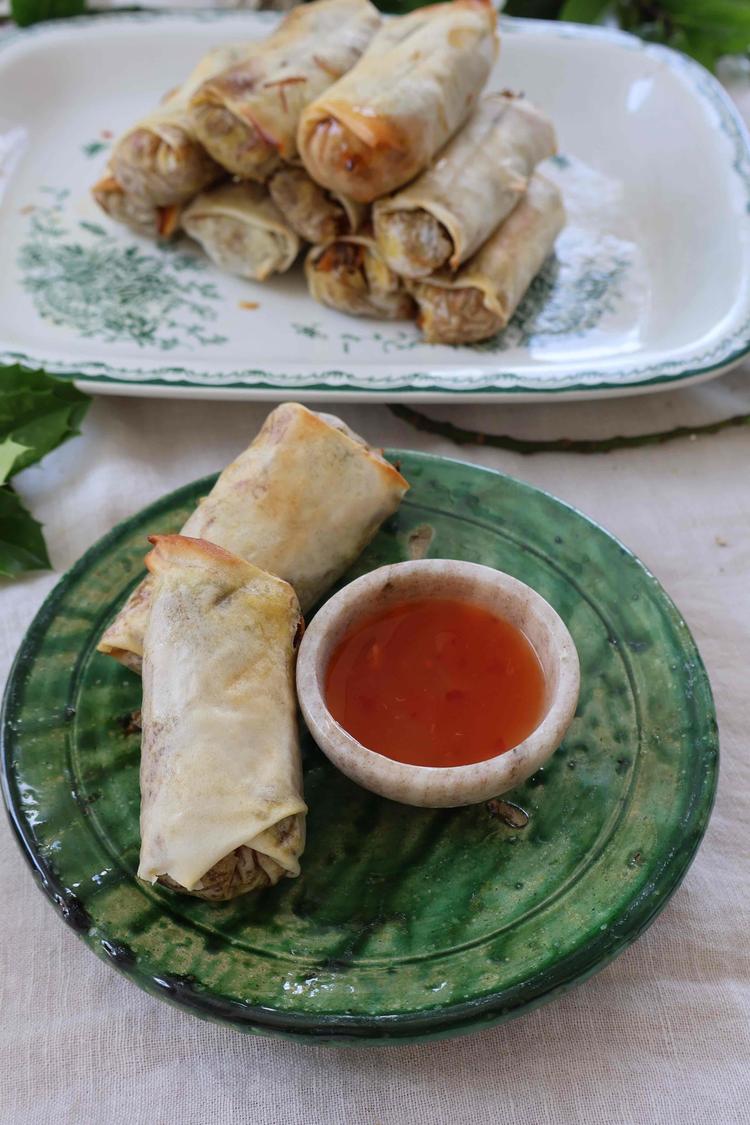 20/04 Vårruller med pinnekjøtt