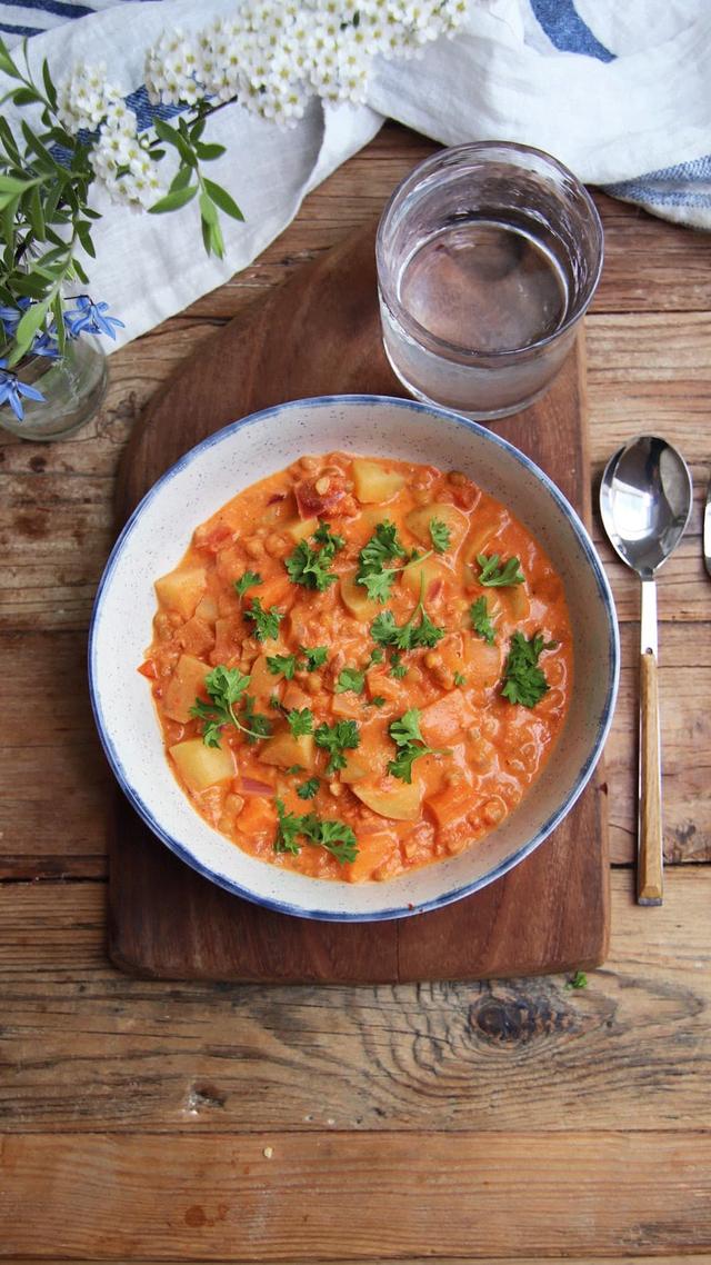 Lentil-Potato Stew