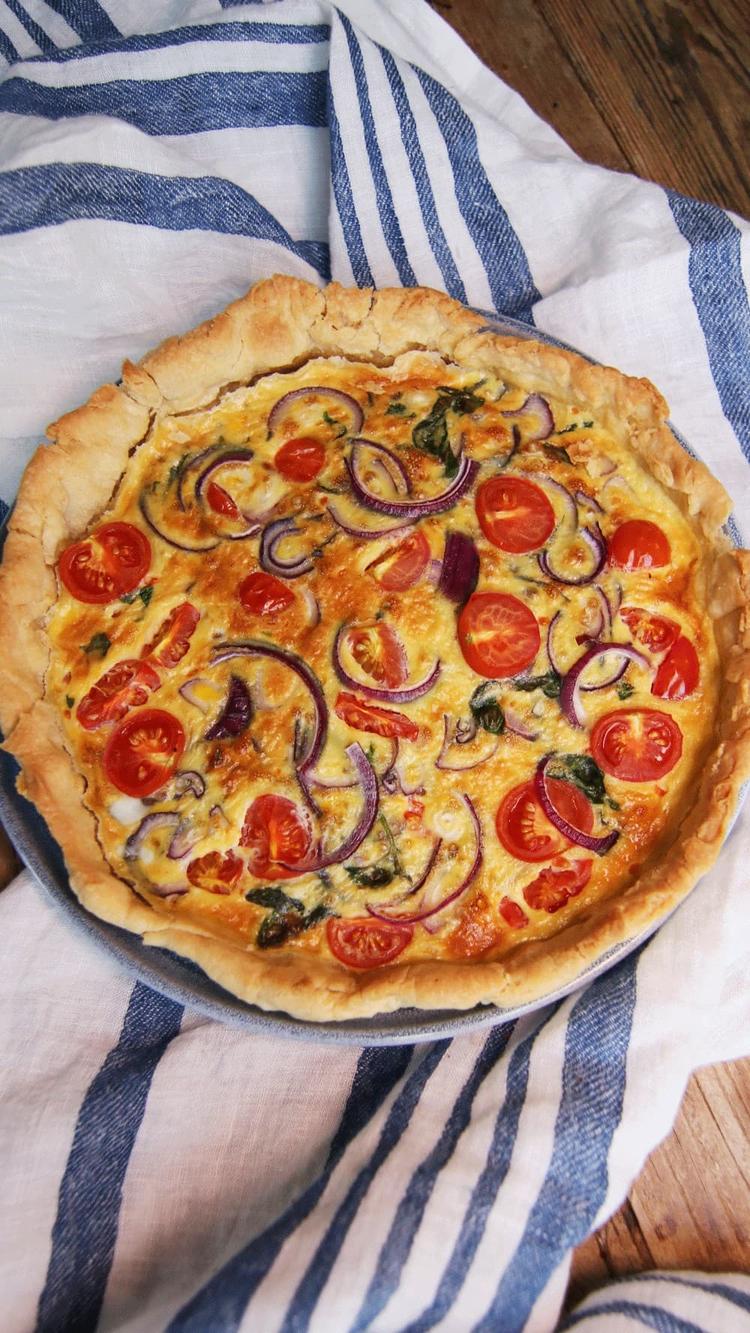 Deilig grønnsakspai