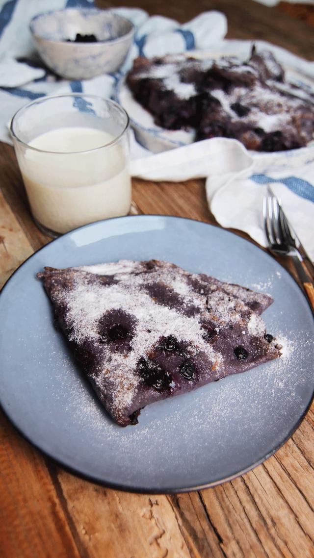 Blåbærpannekaker