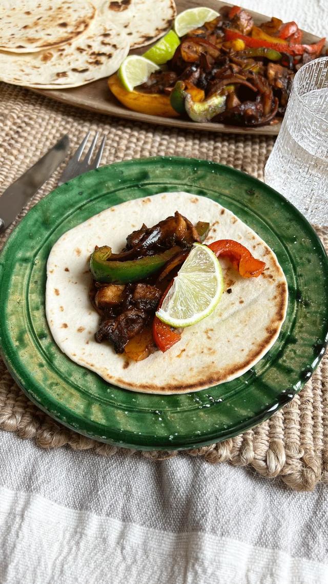 Quick Veggie Fajitas
