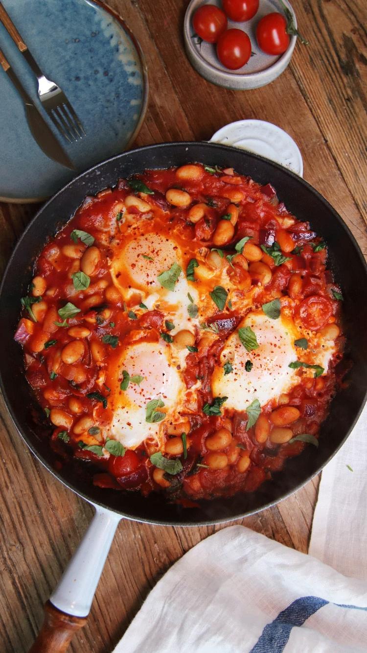 White Bean Shakshuka