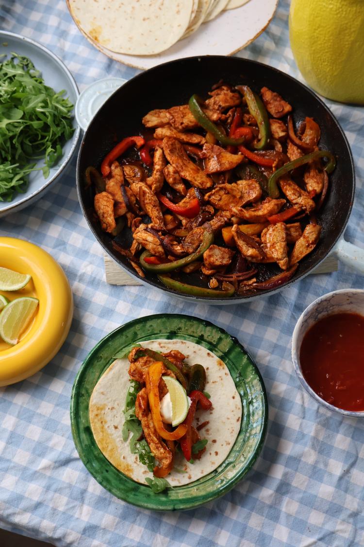 01/01 Kjapp kyllingfajita