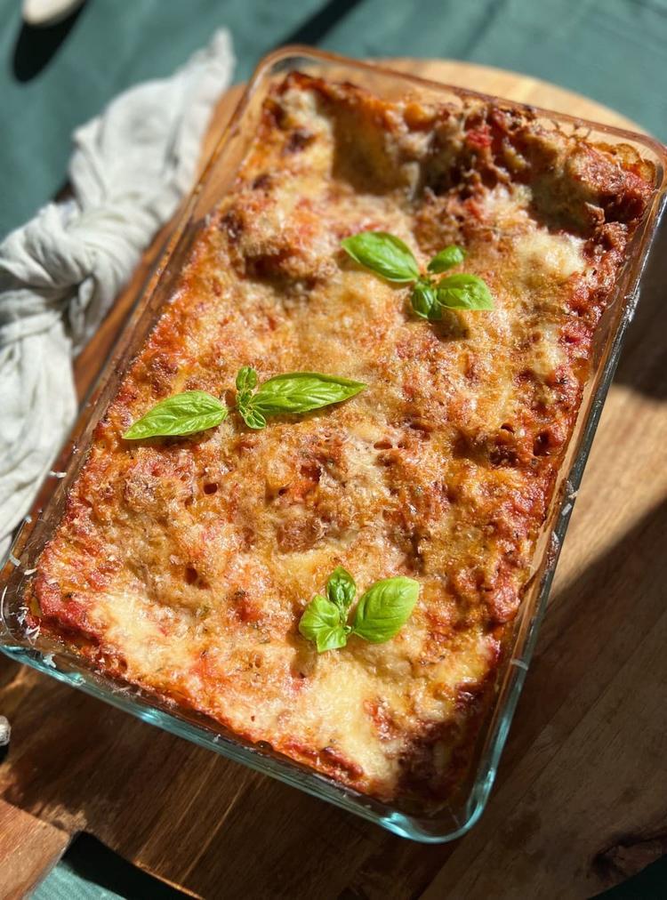 Homemade Lasagna with Hidden Veggies