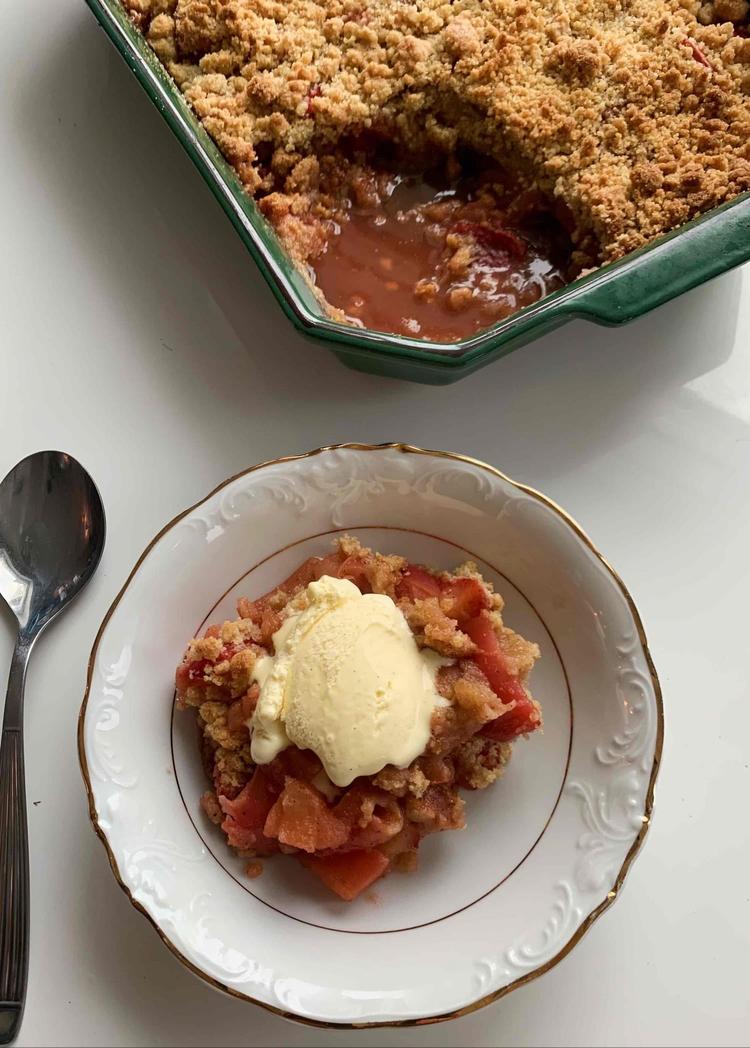 Smuldrepai med norske epler