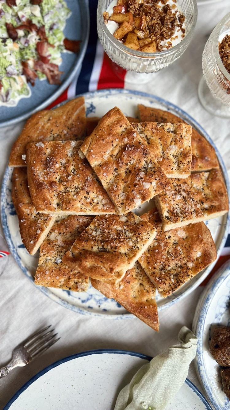 Enkel focaccia