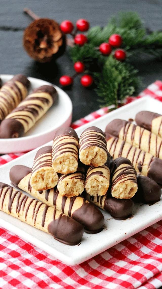 Sukkerfri, seige kransekakestenger