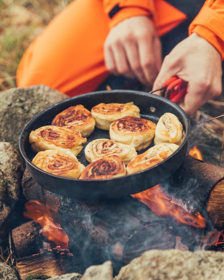 Campfire Cinnamon Rolls