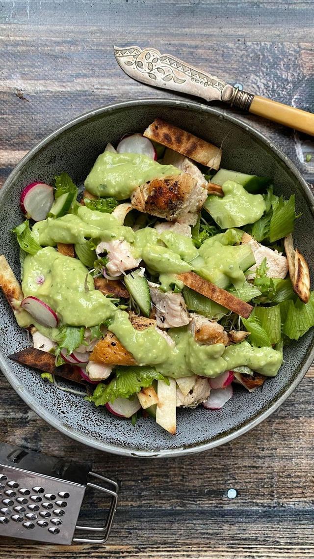 Crispy kyllingsalat